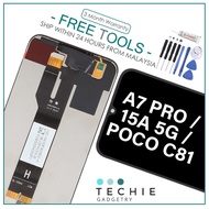 Lcd For REDMI A7 PRO 4G/5G / 15A 5G / MI POCO C81 / MI POCO C81 PRO / REDMI R70 / REDMI R70M 5G (Wit