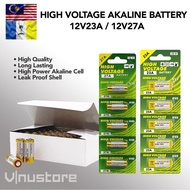 【Fast Shipping】【Fast Delivery】 High Voltage Akaline Battery 12V23A / 12V27A / 12V 23A 27A
