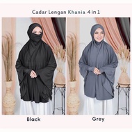 Hijab syari Cadar|Khimar Syari Cadar Kerudung Syari Cadar Muslim Wanita