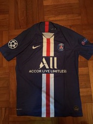 PSG 巴黎聖日耳門 19/20 歐聯 球員版 球衣 mbappe