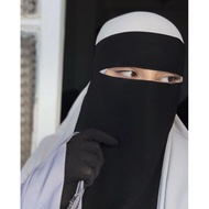 Niqab Basic 1 Layer Chiffon Aritachi
