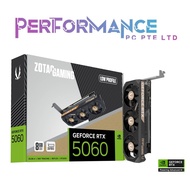 ZOTAC GAMING GeForce RTX 5060 8GB LOW PROFILE GRAPHICS CARD (3+2 YEARS WARRANTY  ONLINE REGISTERATIO