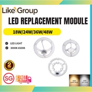 LED Replacement Module Chipboard for Ceiling Light 18/24/36/48W/SingletoneTri-tone/2 year warranty