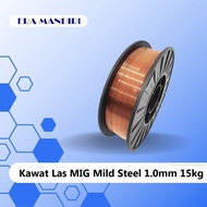 kawat las co2 welding wire Mild Steel 1,0mm 15kg "ERA MANDIRI"
