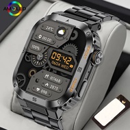 2024 Rugged And Durable Military Smart Watch Ip68 Waterproof 2.01 '' HD Display Bluetooth Voice Smart Watch For Android IOS XIAOMI MT39
