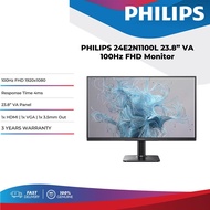 PHILIPS 24E2N1100L 23.8" FHD VA 100Hz LCD Monitor 27" 27E1N1100D