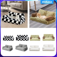 [Etekaxa] Washable Cat Bed Cat Couch Comfortable All Seasons Pet Couch Bed Pet Sofa