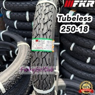 TUBELESS FKR GPX20 250-18 TYRE TAYAR SOTONG 123 250x18 250 18 GPX 20 TUBE LESS