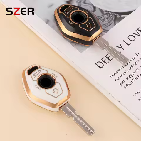 TPU Key Case Cover 4 Buttons For BMW BMW X5 E53 X3 F83 E46 E39 E38 E60 E63 E61 E64 Series 3 5 7 330i