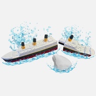 miniature Titanic ship - Cruise ship toy