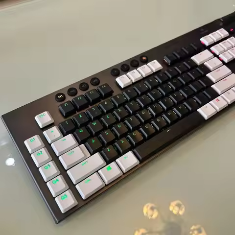 Thickened version is suitable for Logitech 915 G913 G913TKL Transparent Double Plot Game Mechanical 