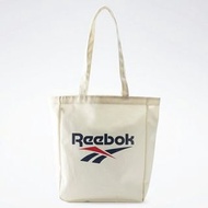 REEBOK Classics Canvas /托特包/側背包/購物袋/帆布/米白