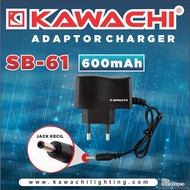 Kawachi Adaptor Charger Original Kepala Jack Kecil Untuk Cas Senter Kepala