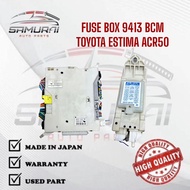 TOYOTA ESTIMA ACR50 FUSE BOX 9413 BCM USED JAPAN