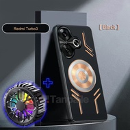 Tanpaile-ทำความเย็นให้เคสโลหะทองแดงสำหรับ Redmi K70 Ultra Case K70 Pro K60 Note 12 Turbo Speed 13T แ