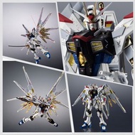 港版超合金 CHOGOKIN 突擊自由 極 MIGHTY STRIKE FREEDOM GUNDAM / 港版MB FREEDOM SNOW SPARKLE ver. 雪耀自由