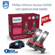 Philips Car Headlight Bulb LED Ultinon Access U2500 1800LM 6000K H11