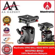 Manfrotto XPRO Ball Head with 200PL Quick-Release System MHXPRO-BHQ2 (100% Original Manfrotto) Ship 