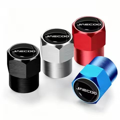 4pcs Car Aluminum Emblem Wheel Tire Valve Stem Air Caps for Chery Jaecoo J7 J8 7 Tiggo 8plus 8 5 Plu