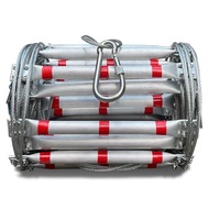 BSMMall- Taff Steel Wire Fire Escape Ladder Hanging Emergency Ladder