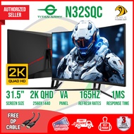 Titan Army 32" Curved 165Hz 2K Gaming Monitor (N32SQC | N32SQ-PLUS)