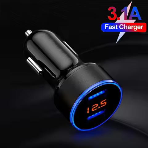 Mini USB Car Charger Fast Charging Charger For iPhone 12 11 Pro Max 6 7 8 Samsung S21 S20 FE Xiaomi 
