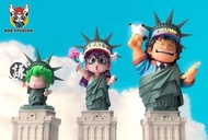 【🛎GK雕像 預訂🛎】ZOR 工作室 IQ博士 天神村 阿拉蕾 小嘎 千兵衛 GK 雕像《WCF系列 - 企鵝村自由女神 阿拉蕾 三人組》ZOR STUDIO DR.SLUMP PENGUIN 🐧 V