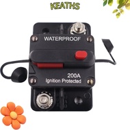 KEATHS Circuit Breaker Switch, Metal Overcurrent Protection Circuit Breaker, Voltage Protection Reco