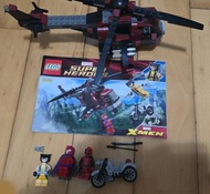 LEGO 6866 Wolverine's Chopper Showdown Deadpool Magneto