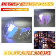 Motorcycle Helmet Shields Visor Replacement Uv Protection Sunshield Windshield For NOLAN X-Lite