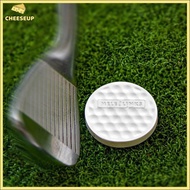 Cheeseup Golf Flat Ball Swing Practice Golf Balls Portable Flat Golf Balls Lightweight Golf Training
