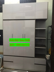 Tủ quần áo nhựa Juno Sofa chất lượng ngang 1m6 x cao 2m4 x sâu 48 cm