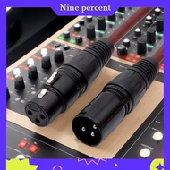 Nine percent 1ชิ้น0.5 1 1 5 3 5M 10M สาย DMX 3-PIN การเชื่อมต่อสัญญาณ DJ ไฟเวทีอุปกรณ์เสริมสำหรับไฟ 