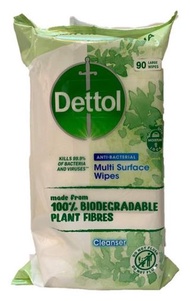 Dettol濕紙巾🦠(可生物降解的抗菌多表面清潔劑)