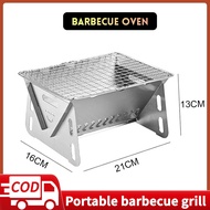 Portable Mini Griller Foldable Barbeque BBQ Outdoor Portable Ihawan Grill Stainles Camping Grill