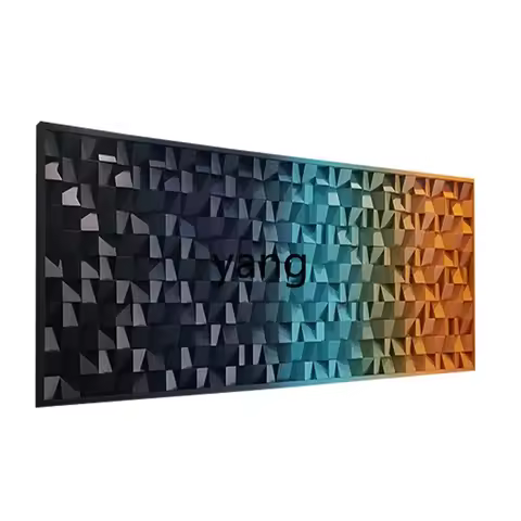 LTT bedroom sound insulation board Acoustic sound-absorbing board Entrance painting audio solid wood