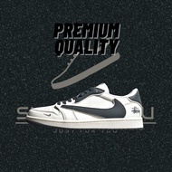 Stussy X Travis Scott X Air 1 AJ1 Low-Top Casual Sneakers