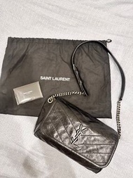 YSL Black Niki Body Bag 斜背包 腰包