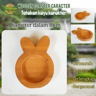 Wooden Coaster character unique Wooden Coaster coffee cup Coaster 03