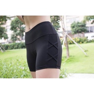 Super high-waisted gym pants (very nice pants)