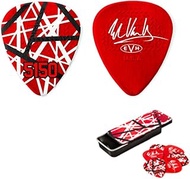 JIM Dunlop EVHPT08 Van Halen Pick & Case Set EVH 5150 Pick Tin