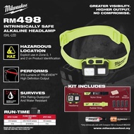 Milwaukee Trueview ISHL-LED Alkaline Intrinsically Safe Headlamp With Zone 0 Approved ATEX Rating Us