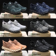 On Cloud 6 Black White Running Shoes Mans