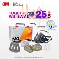 3M™ Premium Comfort 6500QL Series Multi Chemical/Gas Respirator Set 6501QL/6502QL/6503QL/6059/593/50