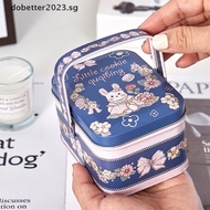 [DB] 1Pc Vintage Small Suitcase Storage Tin Metal Candy Box Gift Box Cookie Gift Box [Ready Stock]