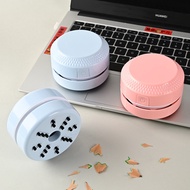 AT-🌞Rechargeable Desktop Vacuum Cleaner Mini Small Rubber Paper Scrap Keyboard Cleaner Portable Automatic Dust Suction M