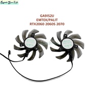 GA91S2U 87mm Computer Graphics Video Card GPU Cooling Fan for EMTEK/PALIT RTX2060 2060S 2070 DURA VG