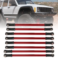 Spr- 8Pcs/Set Metal Link Bar 313MM Wheel Base RC Accessories For SCX10 Crawler 1/10 Remote Control C
