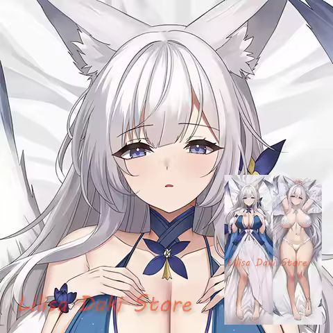 Dakimakura Shinano Azur Lane Anime Body Pillow Cover Double Sided Print Life Size Pillowcase Gifts