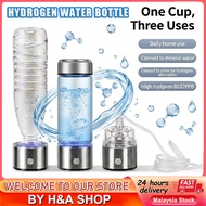 Hydrogen Water Bottle 420ml 3Min Electrolytic Portable H2O Hydrogen Bottle Titanium Hydrogen Rich Wa